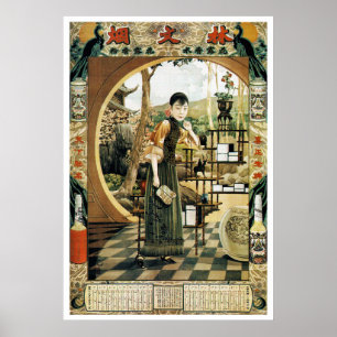 Anúncio chinês Vintage 1927 - Impressão