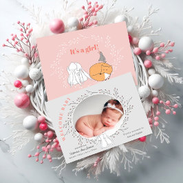 Anúncio Cinza rosa Animais da Floresta Floral Bebê