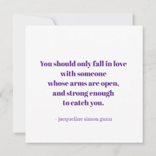 Anúncio Citação de amor