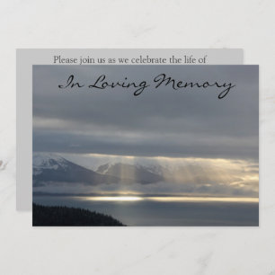 Anúncio claro celestial da cerimonia comemorativa