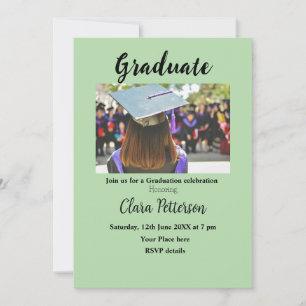 Anúncio classe branca negra clássica adiciona graduação de