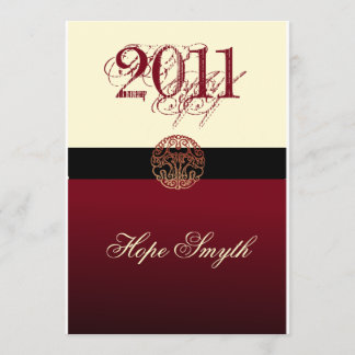 Anúncio Classe de Creme & Burgandy 2011