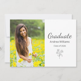 Anúncio Classe de Foto Elegante Moderna de 2025