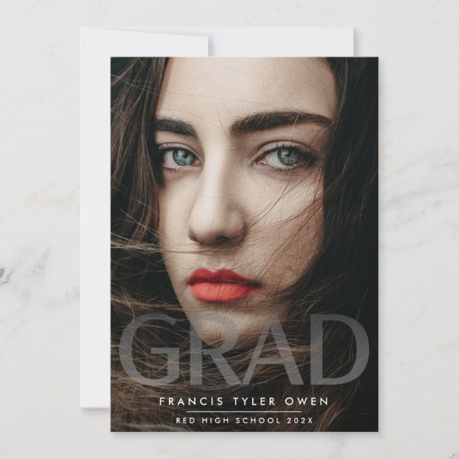 Anúncio Classe de Foto Fade de FORMANDO BOLD Moderno (Frente)