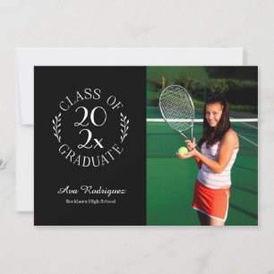 Anúncio Classe de graduação em preto de fotografia do Form