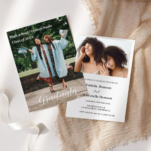 Anúncio Classe de script branco 2023 Dupla graduação