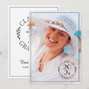 Anúncio Classe de Tipografia Moderna de Foto do Formando 2