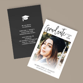 Anúncio Classe do Formando de sobreposição de fotos 2024