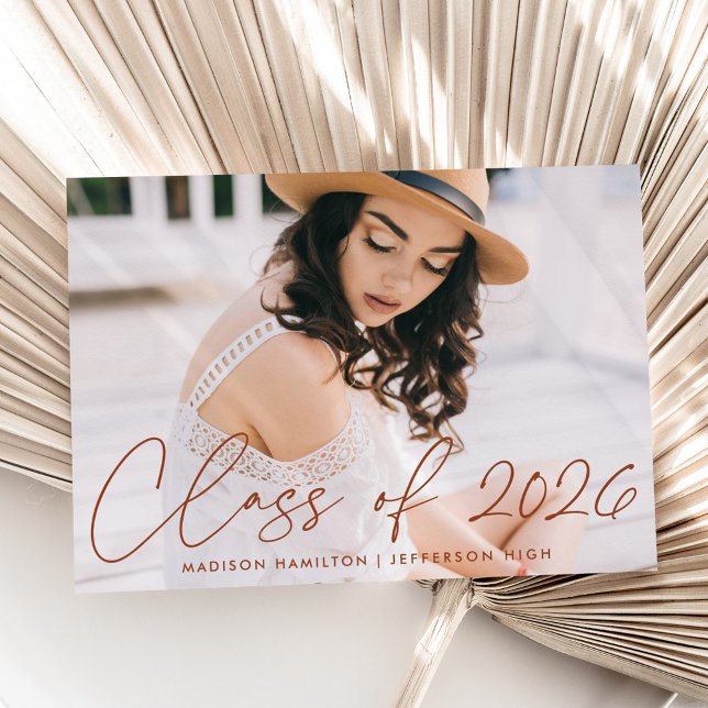 Anúncio Classe Moderna da Foto do Script Terracotta 2025 (Criador carregado)