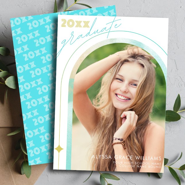 Anúncio Classe moderna do Arch de Fotografias do Formando  (Criador carregado)