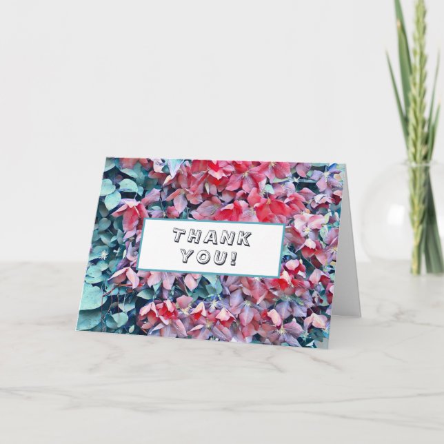 Anúncio Clematis Flowers (Frente)