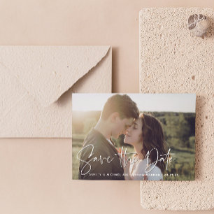 Anúncio Código QR Casamento de Fotografia de Script Modern