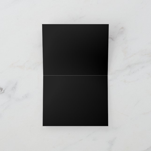 Anúncio Código QR de Marca Comercial Preta Personalizada (Interior)