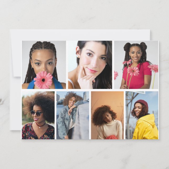 Anúncio Colagem de Fotografias do Design 7 (Frente)