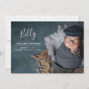 Anúncio Colagem de Fotos com Nome Personalizado Bebê Menin
