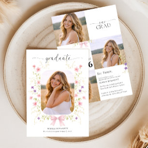 Anúncio Colagem de Fotos Floral com Laço Rosa Elegante par