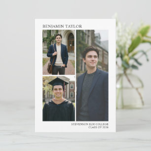 Anúncio Colagem de Fotos Múltiplas Graduados Turma de 2026