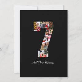 Anúncio Colagem de fotos número 7 preto e branco