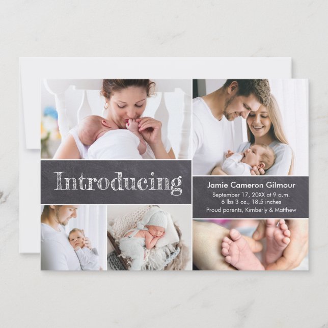 Anúncio Colagem de fotos personalizadas Apresentando o sta (Frente)