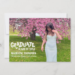 Anúncio Colagem de Imagens Vintage Minimalista para Gradua