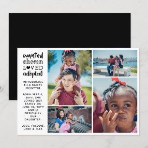 Anúncio Colagem Fotográfica Adotada e Escolhida