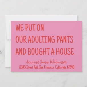 Anúncio Colocamos Nossas Calças Adultas E Compramos Uma Ca