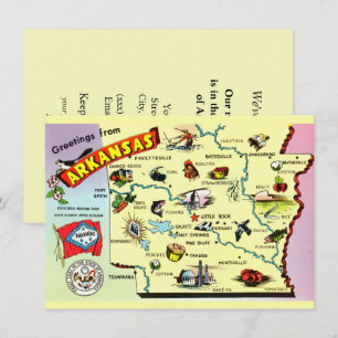 Anúncio Colorido de Movimentação do Mapa do Arkans
