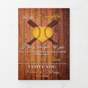 Anúncio Com Dobra Tripla À Minha Filha   Bonito Para O Presente Da Minha Fi