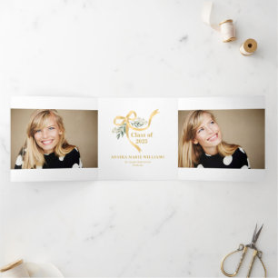 Anúncio Com Dobra Tripla Multifotografia do Formando 2025