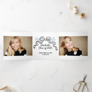 Anúncio Com Dobra Tripla Multifotografia do Formando 2025