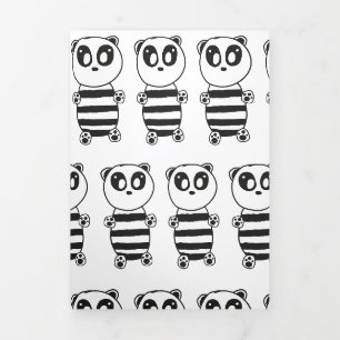 Anúncio Com Dobra Tripla Panda Kids