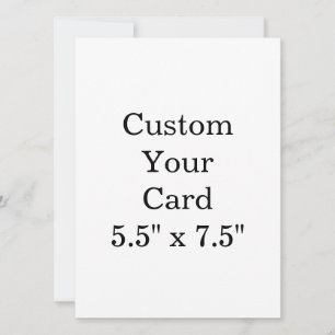 Anúncio crie seu 5.5" x 7.5" Squared personalizado