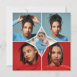 Anúncio Crie Seu Próprio Colagem de 5 Fotos