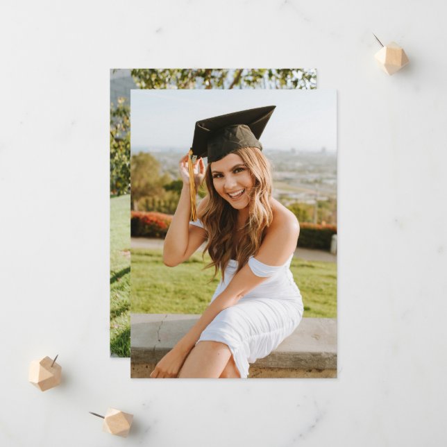 Anúncio Crie Sua Própria Foto de Pós-Graduação 2 Personali (Frente/Verso In Situ)