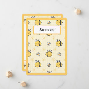 Anúncio Cute Bumble Amarelo