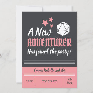 Anúncio D&D Bebê Anunciando Rapariga Rosa