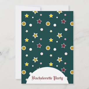 Anúncio da festa de solteira