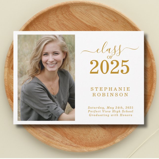 Anúncio da Formatação Dourada Moderna Foto 2025 (Criador carregado)