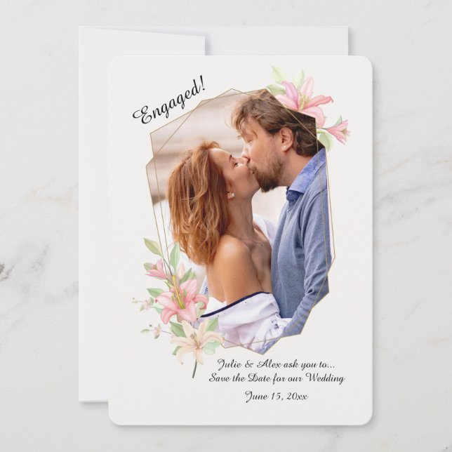 Anúncio da Fotografia do Summer Lily (Frente)