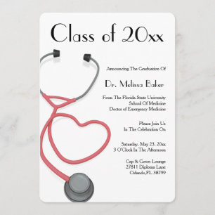 Anúncio da graduação da Faculdade de Medicina do