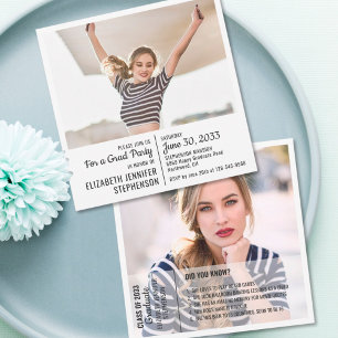 Anúncio da graduação de fatos divertidos 2 foto-mo