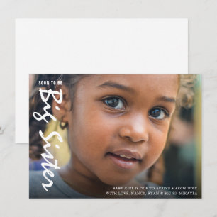 Anúncio da Gravidez da Irmã Grande