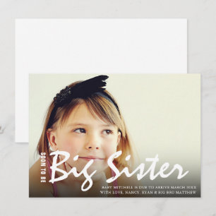 Anúncio da Gravidez da Irmã Grande