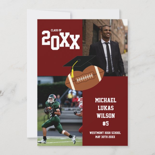 Anúncio da Maroon de Esporte para Graduação de Fut (Frente)