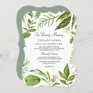 Anúncio da memória Greenery In Loving