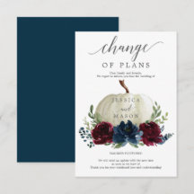 Anúncio da Mudança de Planos do Marinho Borgonha