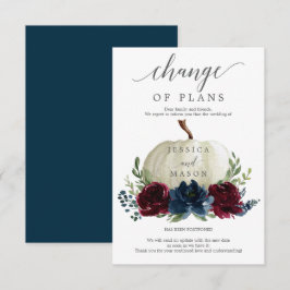 Anúncio da Mudança de Planos do Marinho Borgonha