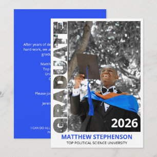 Anúncio da Turma de Formatura Azul de 2026