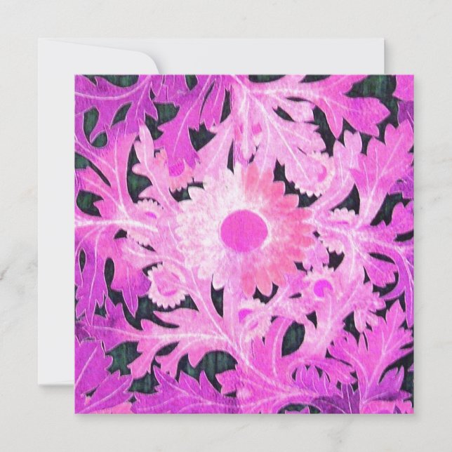 Anúncio DAISY, cor-de-rosa, branco preto (Frente)