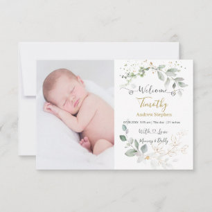 Anúncio das Estatísticas de Nascimento do Bebê